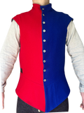Doublet du Morse en laine-viscose, doublé en ramie, avec boutons métalliques et boutonnières réalisées à la machine. Fabriqué au Québec.