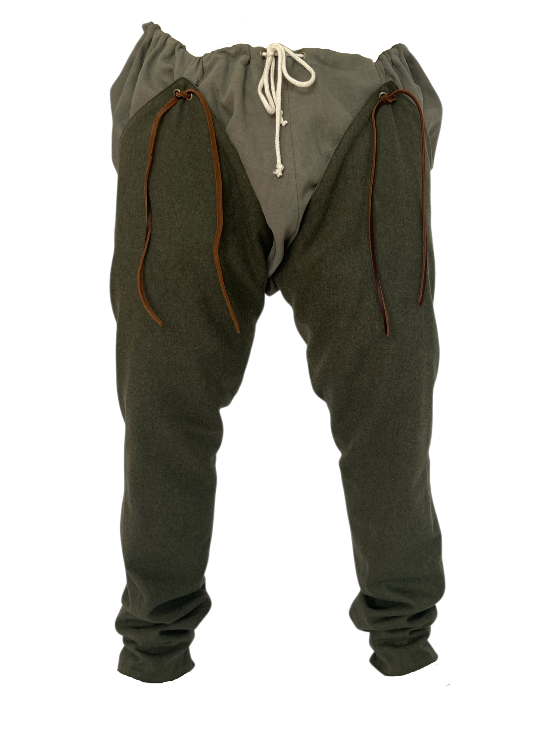 L’Atelier de la Crevette | Cuir et costumes médiévaux d’inspiration historique et fantastique | Braies et chausses d’inspiration historique | Vêtement médiéval pour homme