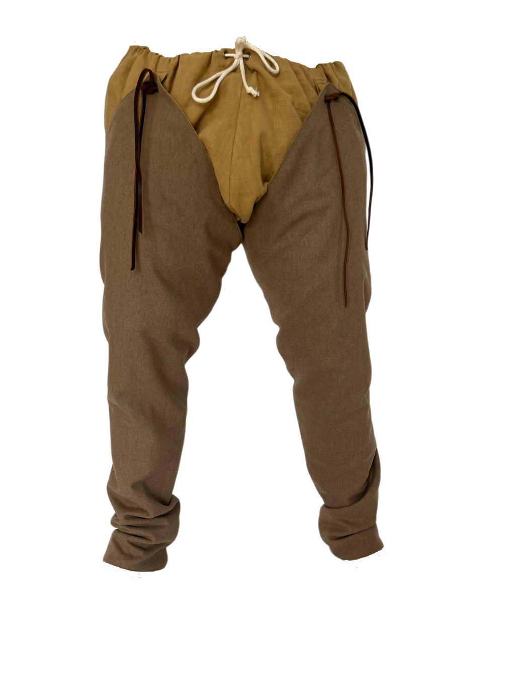 L’Atelier de la Crevette | Cuir et costumes médiévaux d’inspiration historique et fantastique | Braies et chausses d’inspiration historique | Vêtement médiéval pour homme
