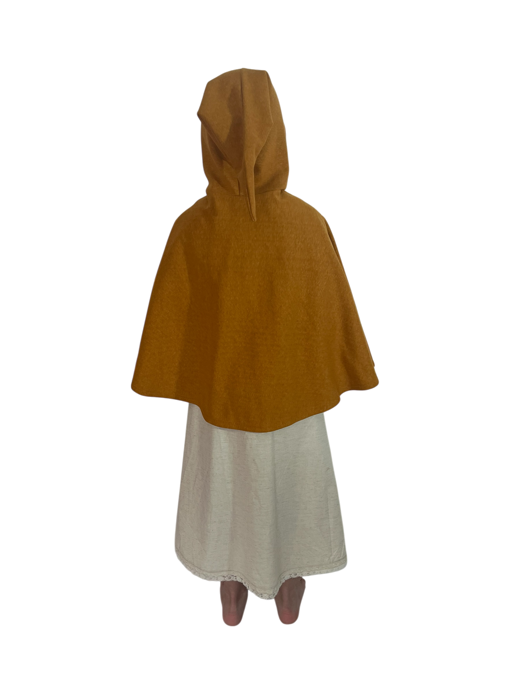L’Atelier de la Crevette | Cuir et costumes médiévaux d’inspiration historique et fantastique | Cape pour enfant en chanvre | Vêtement médiévale pour enfant