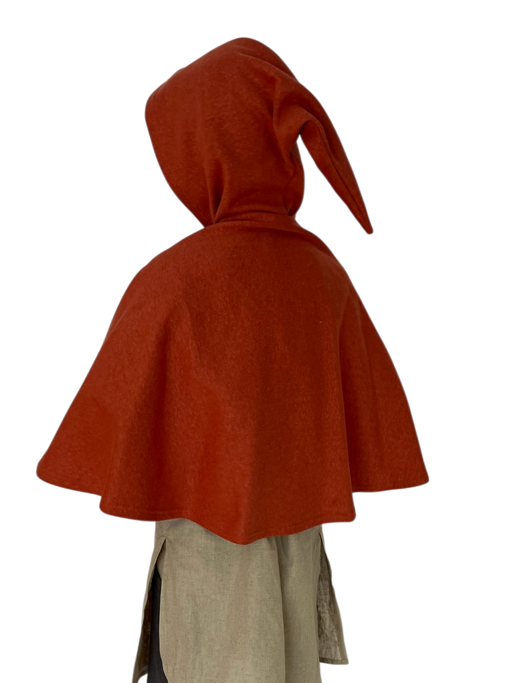 L’Atelier de la Crevette | Cuir et costumes médiévaux d’inspiration historique et fantastique | Cape pour enfant en chanvre | Vêtement médiévale pour enfant