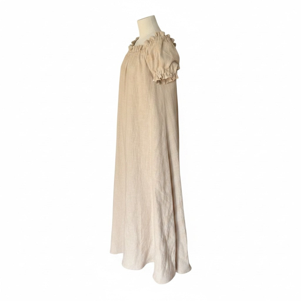 L'atelier de la Crevette | Jupon en Ramie | costume médiévale pour femme
